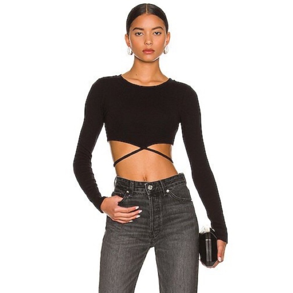 Lovers and Friend black crop top